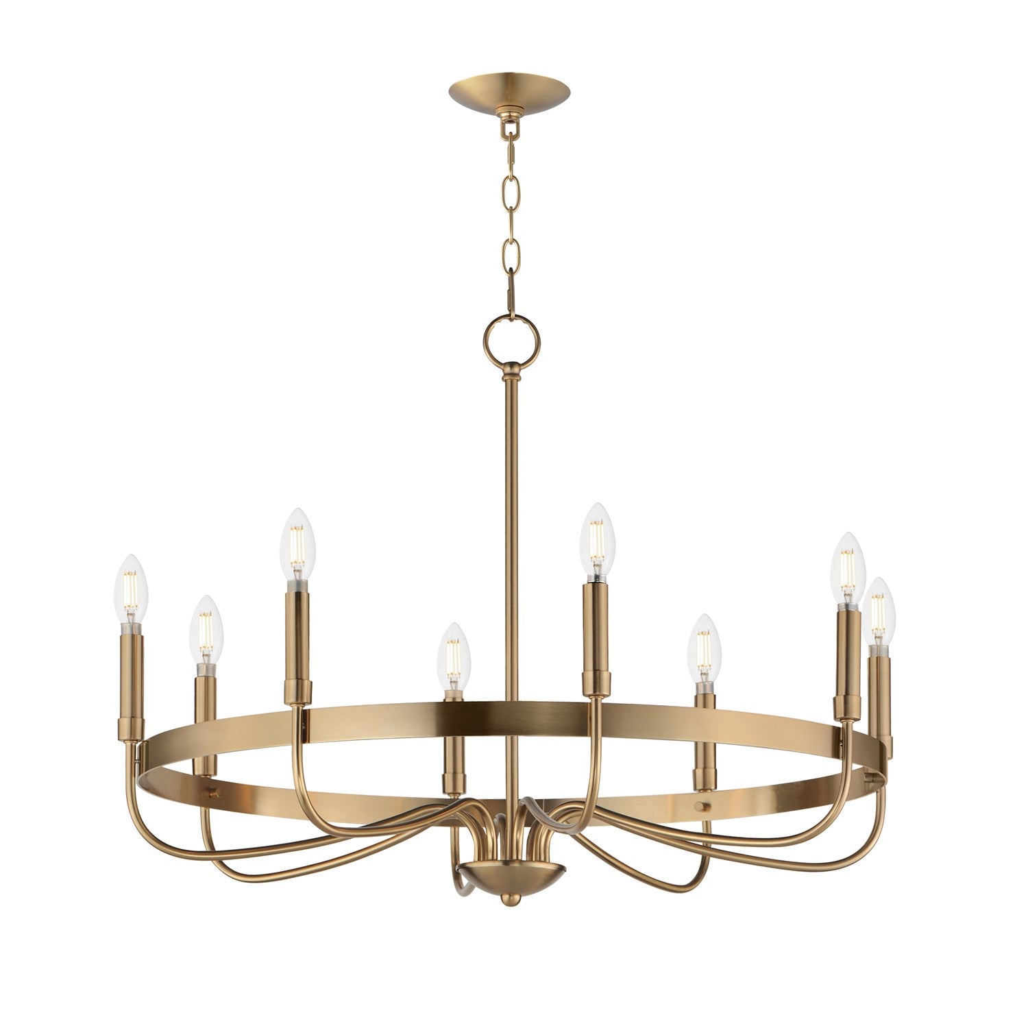 Frankie 8-Light Chandelier by Maxim