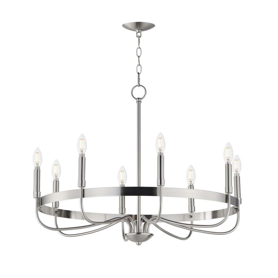 Frankie 8-Light Chandelier by Maxim