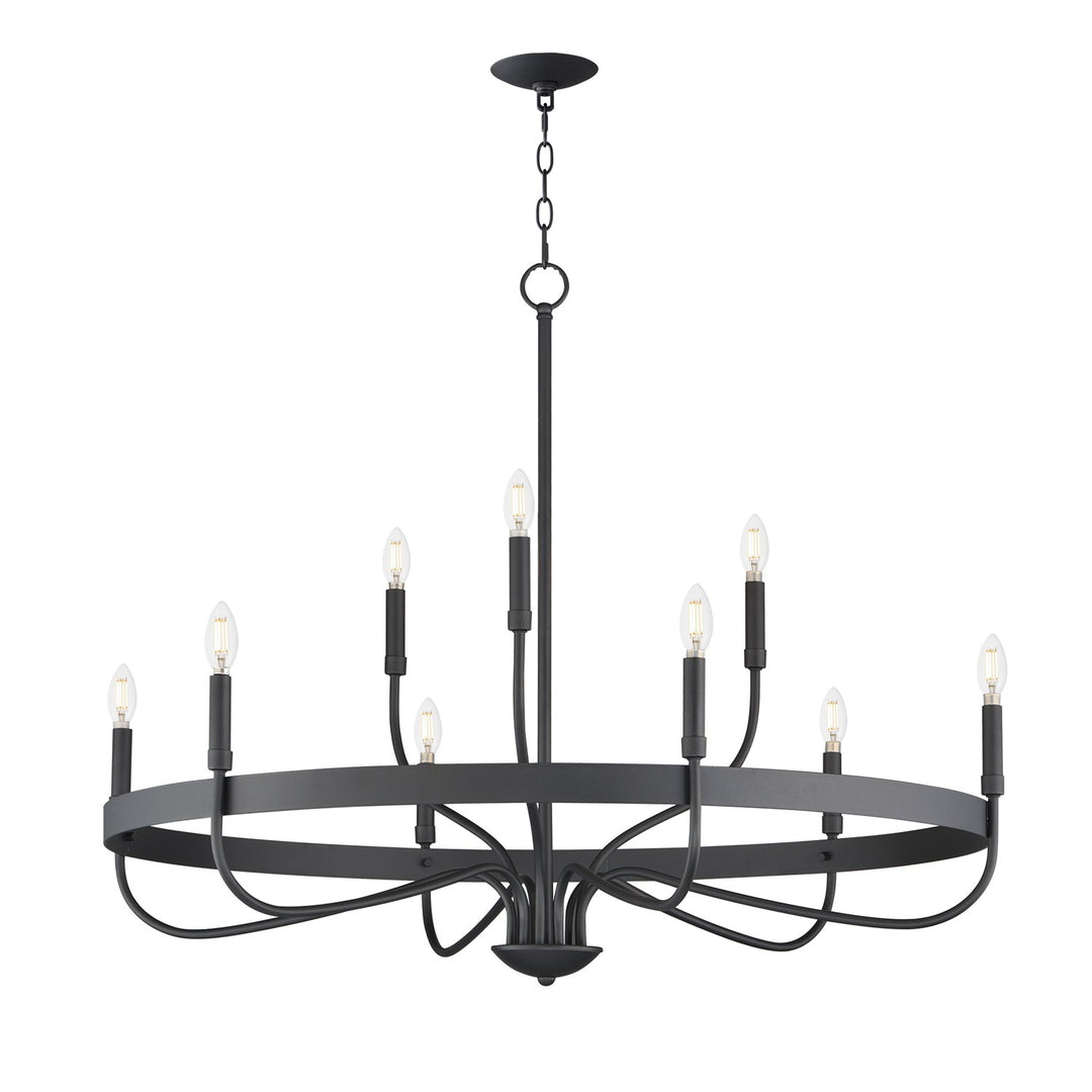 Frankie 9-Light Chandelier by Maxim