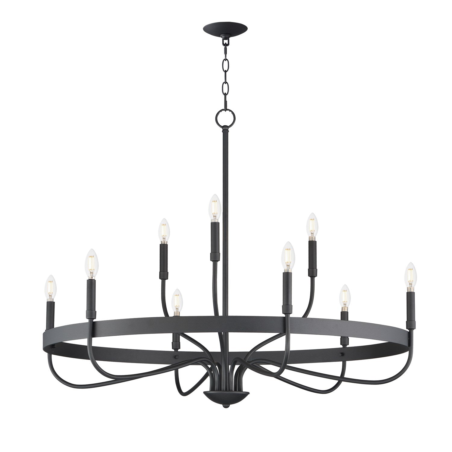 Frankie 9-Light Chandelier by Maxim