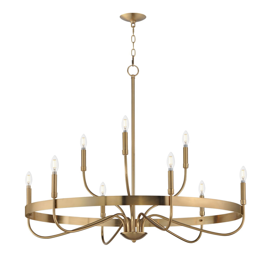 Frankie 9-Light Chandelier by Maxim