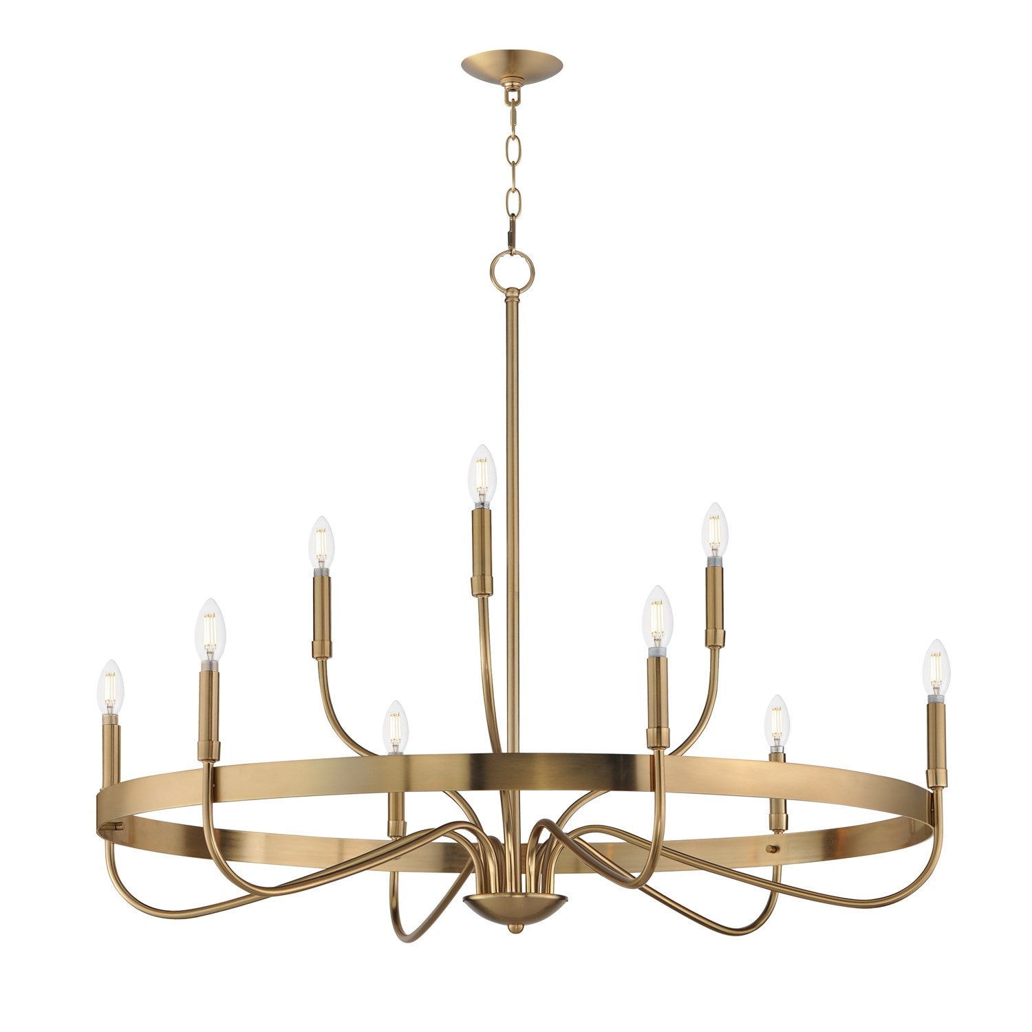 Frankie 9-Light Chandelier by Maxim