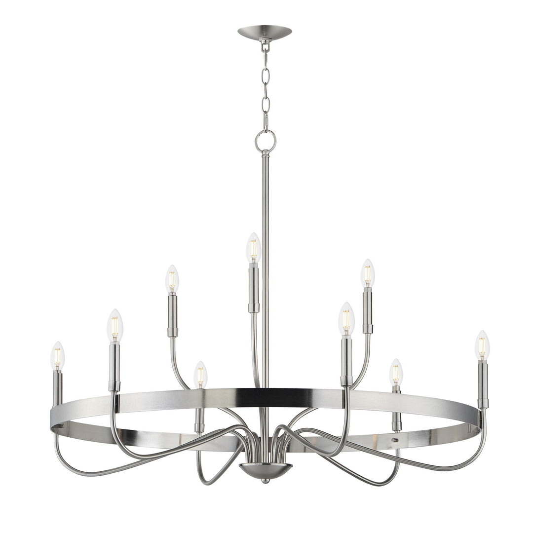 Frankie 9-Light Chandelier by Maxim