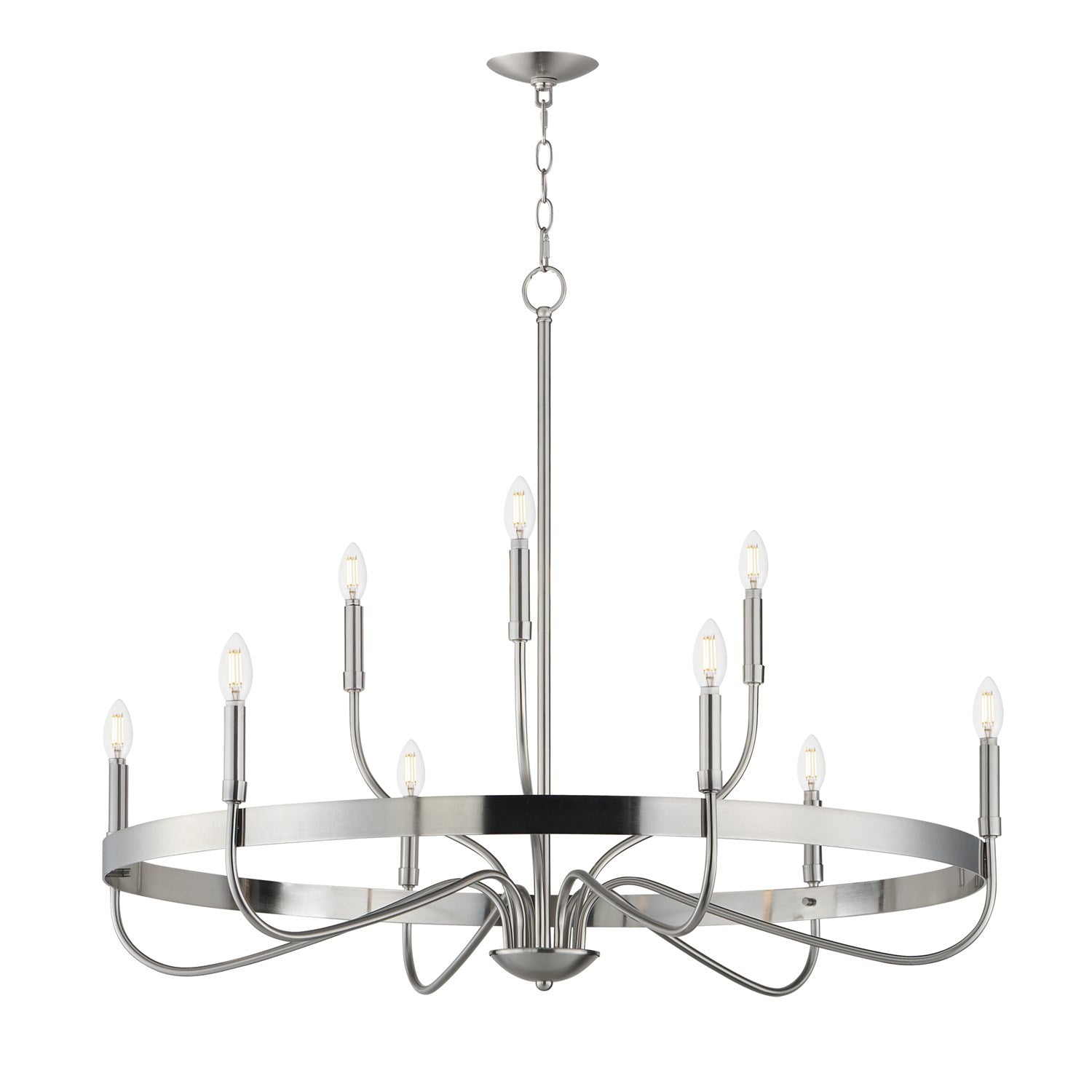 Frankie 9-Light Chandelier by Maxim