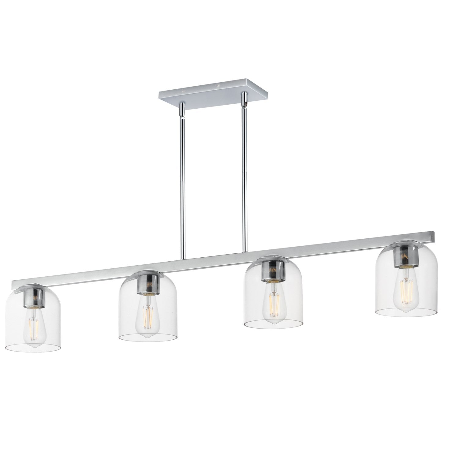 Scoop 4-Light Linear Pendant by Maxim