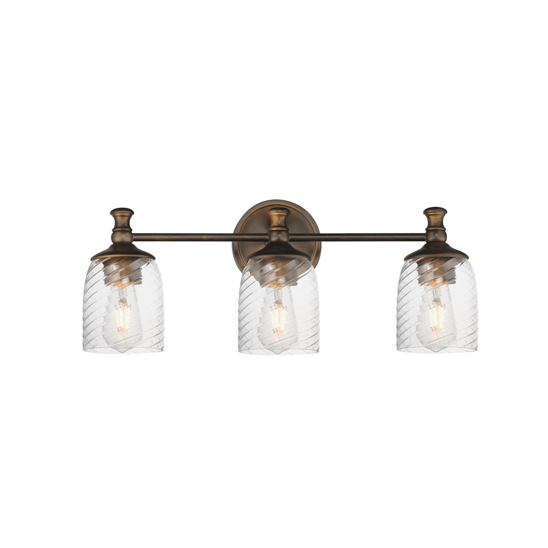 Swirl 3-Light Bath Vanity by Maxim