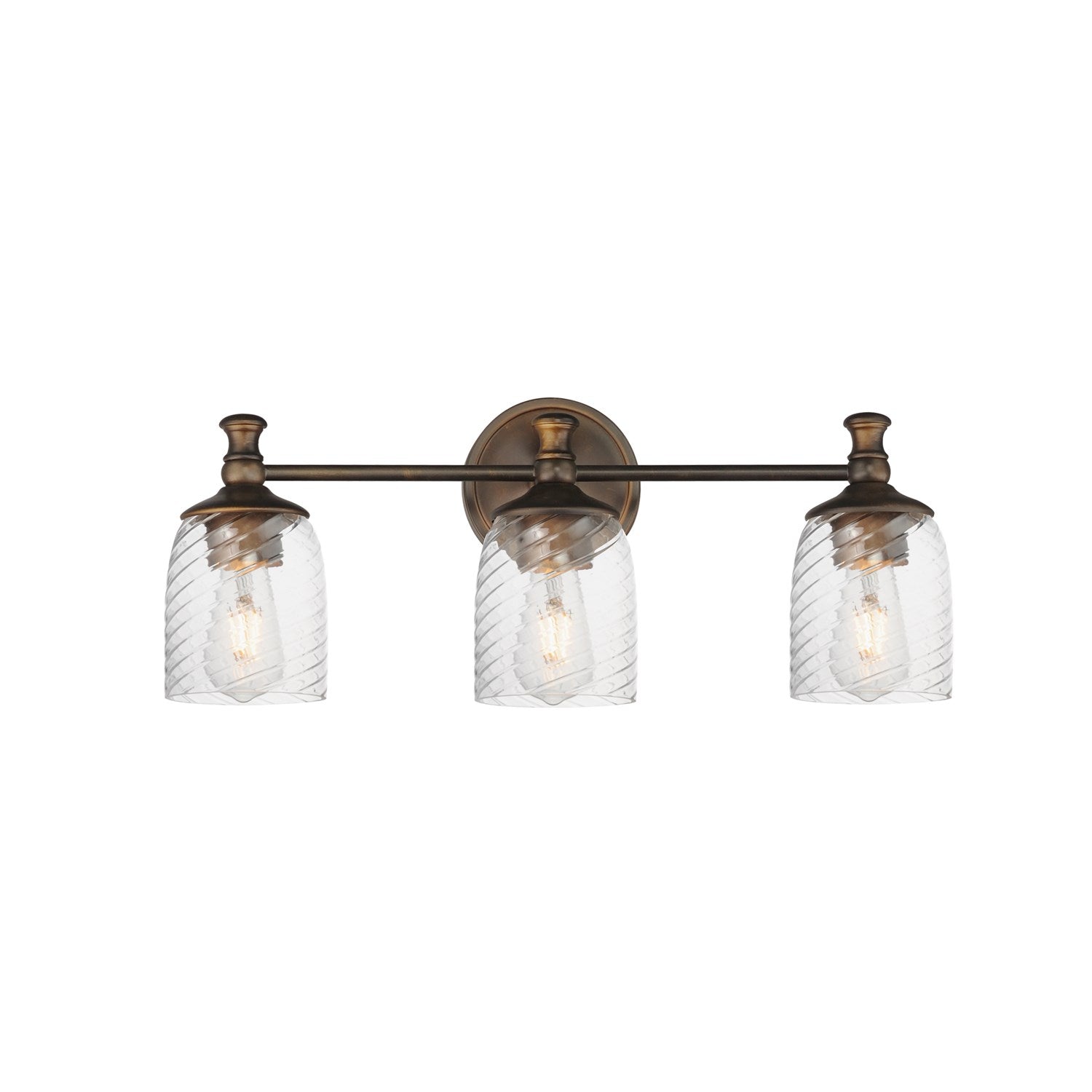 Swirl 3-Light Bath Vanity by Maxim
