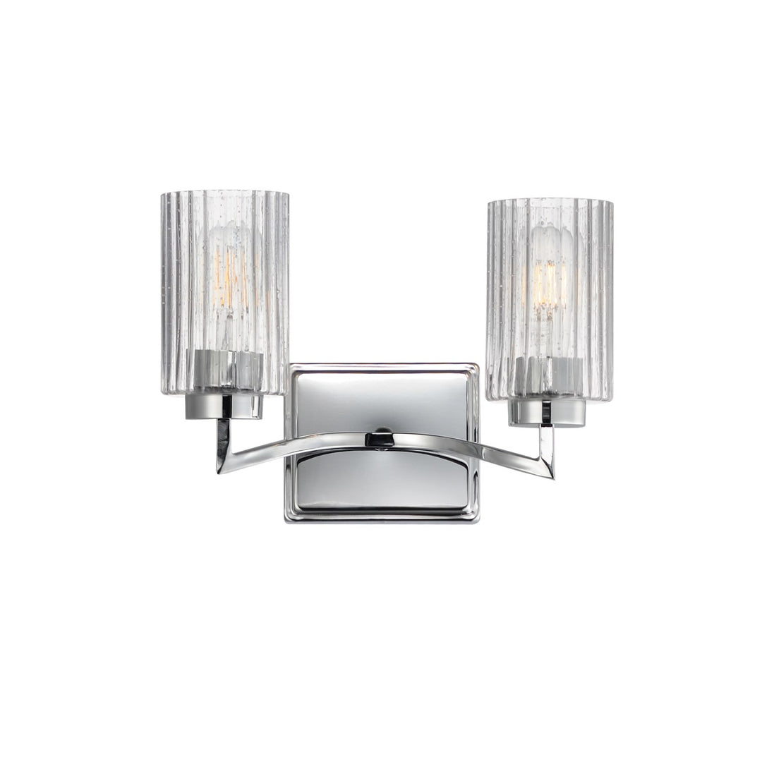 Rigata 2-Light Wall Sconce by Maxim