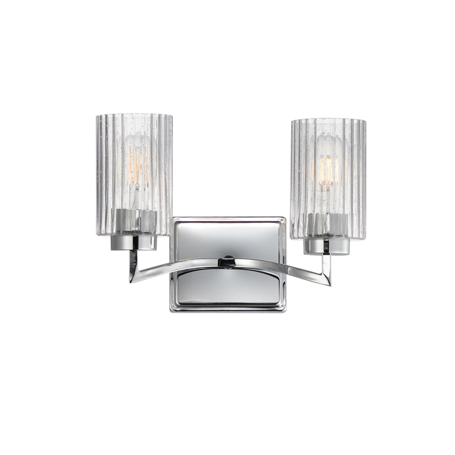 Rigata 2-Light Wall Sconce by Maxim