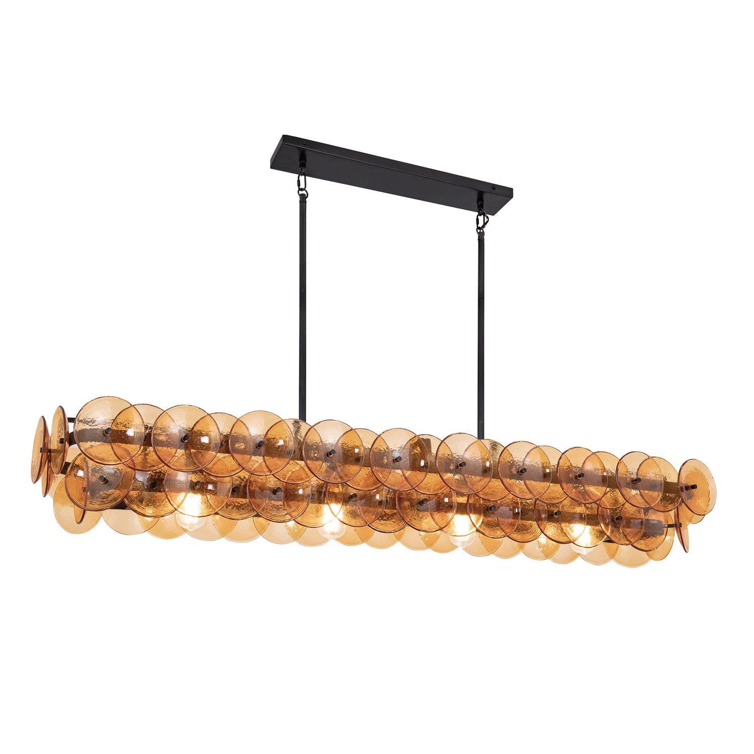 Loren 54" Linear Chandelier by Maxim