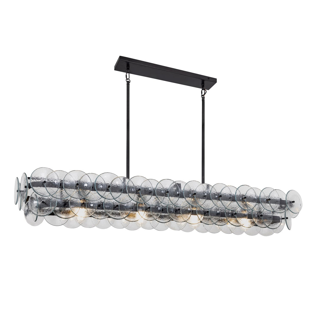 Loren 54" Linear Chandelier by Maxim