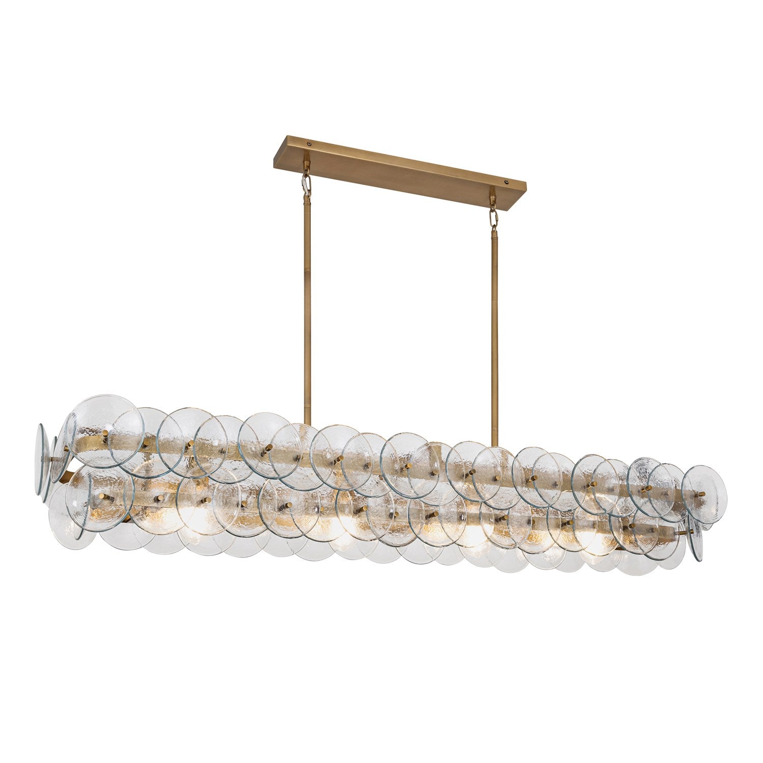 Loren 54" Linear Chandelier by Maxim