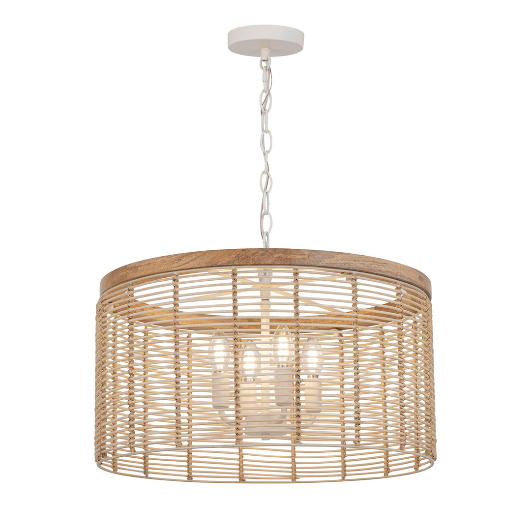 Vannerie 4-Light Pendant by Maxim