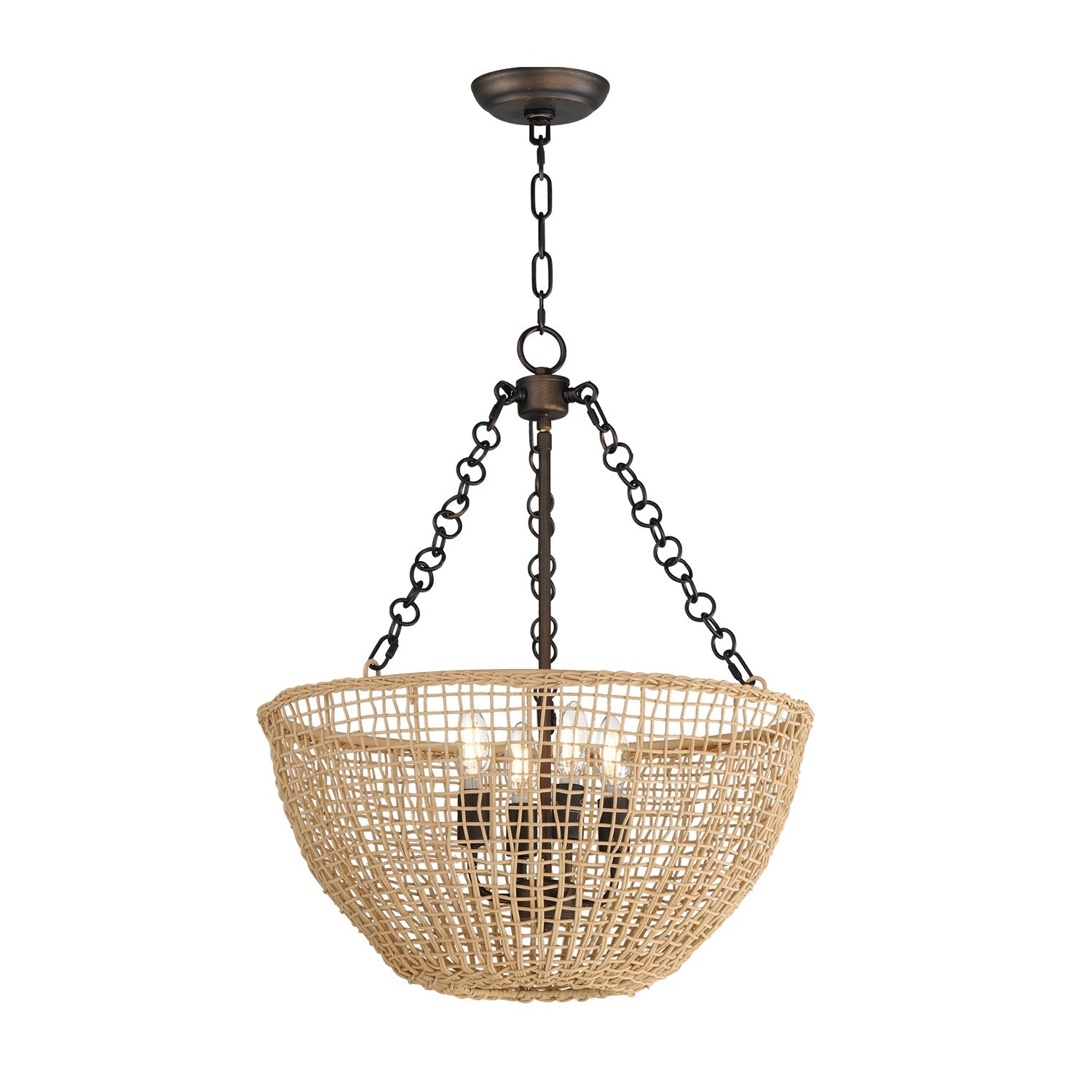 Cestino 4-Light Pendant by Maxim