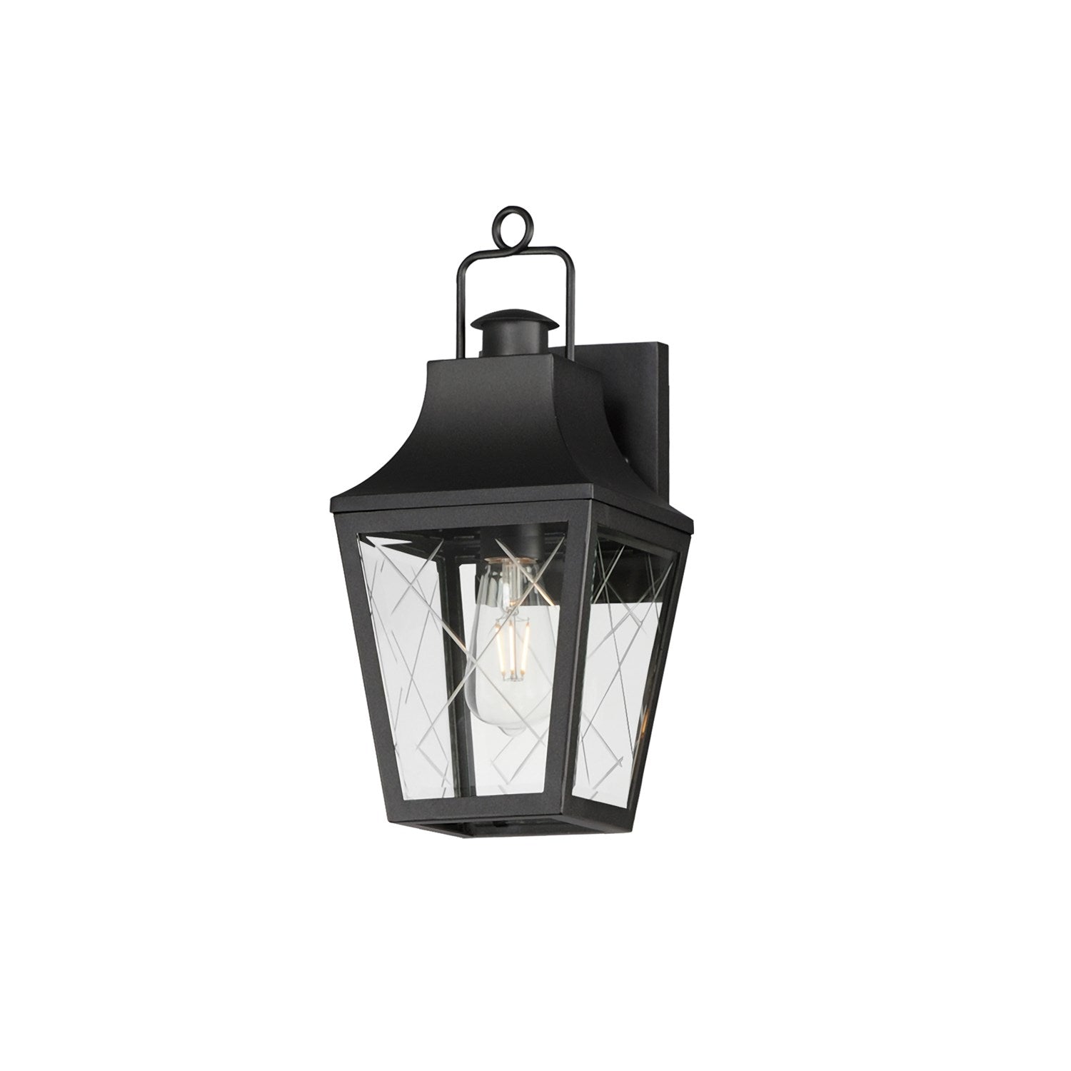 Storybook 1-Light Outdoor Small Wall Sconce by Maxim