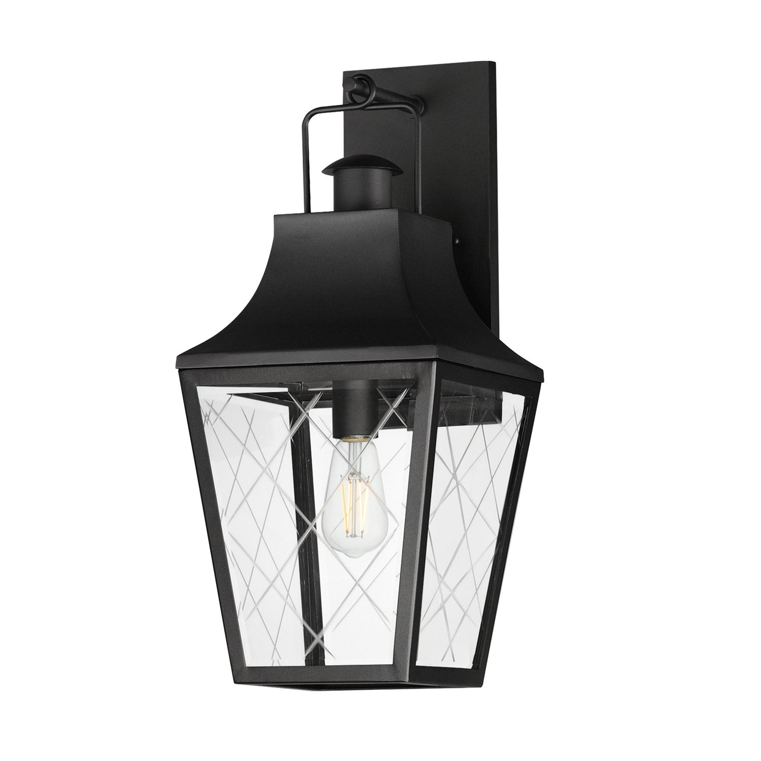 Storybook 1-Light Outdoor Large Wall Sconce by Maxim