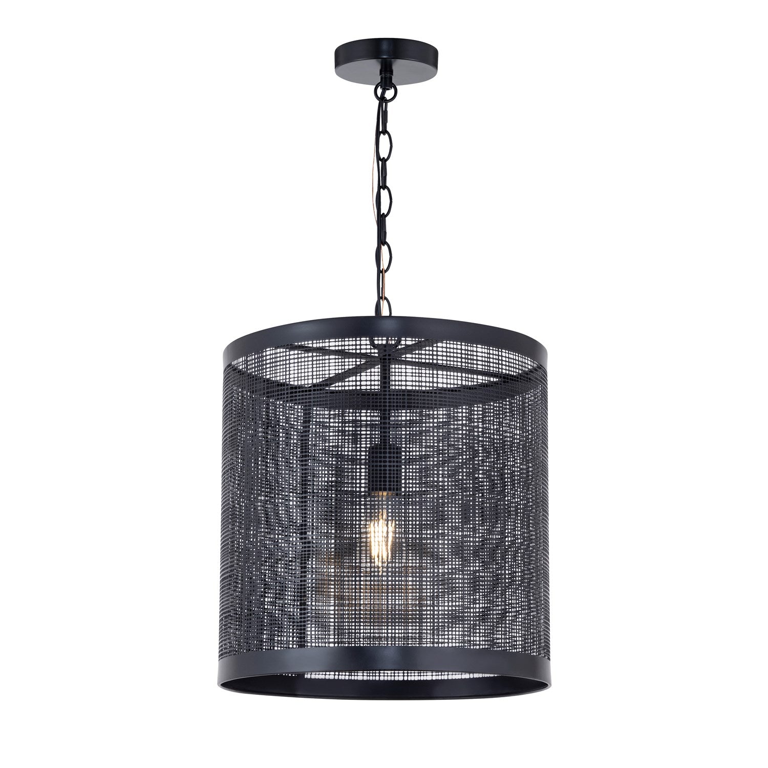 Hatcher 15" Single Pendant by Maxim