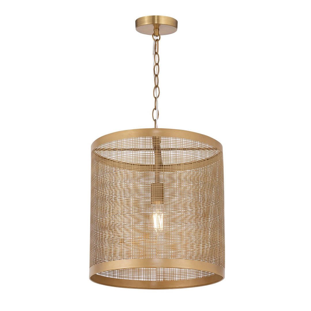 Hatcher 15" Single Pendant by Maxim