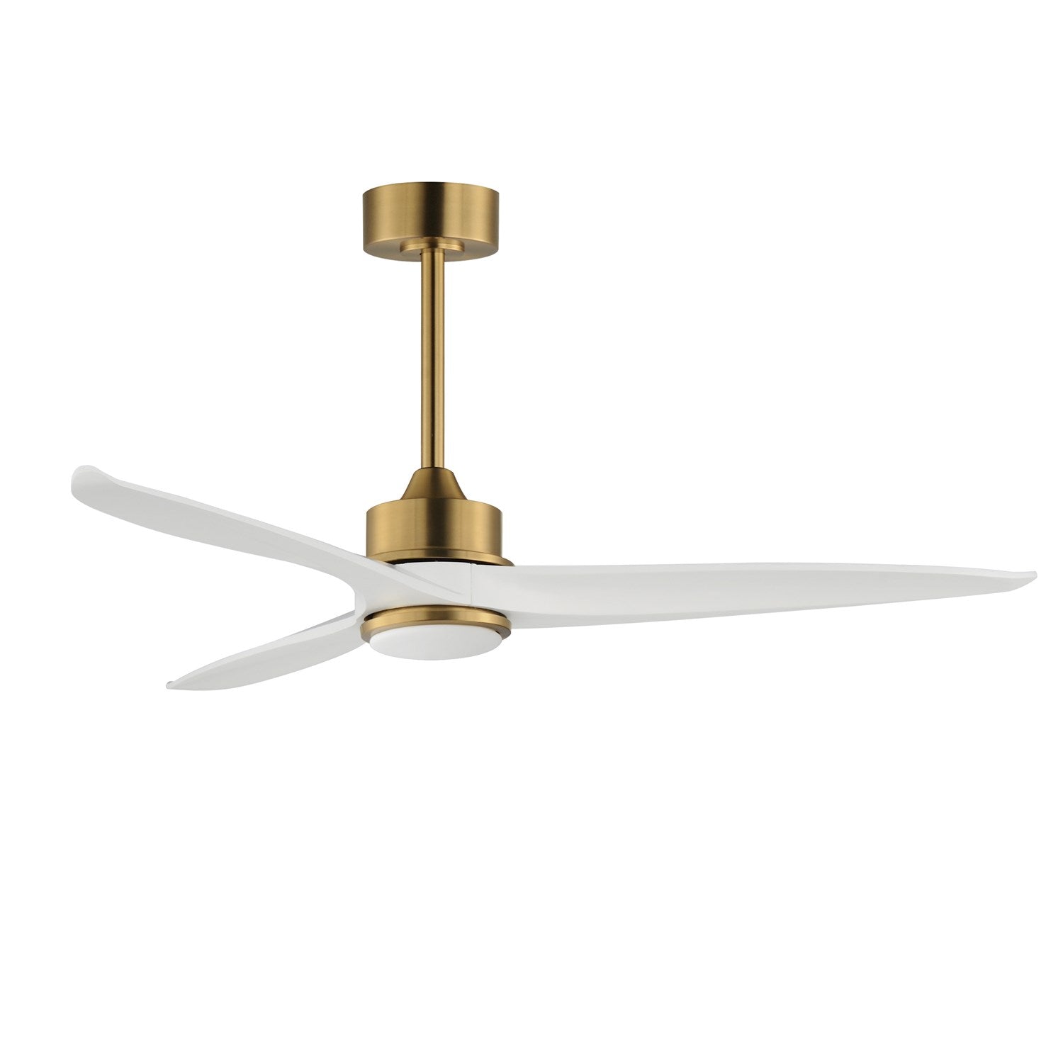 Woodwind 52" Solid Wood Blade Fan W Led Light Kit by Maxim