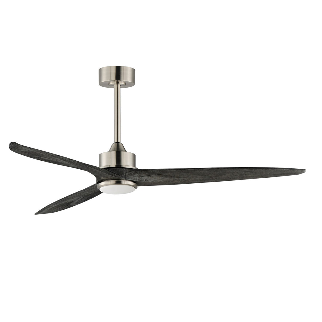 Woodwind 72" Solid Wood Blade Fan W Led Light Kit by Maxim