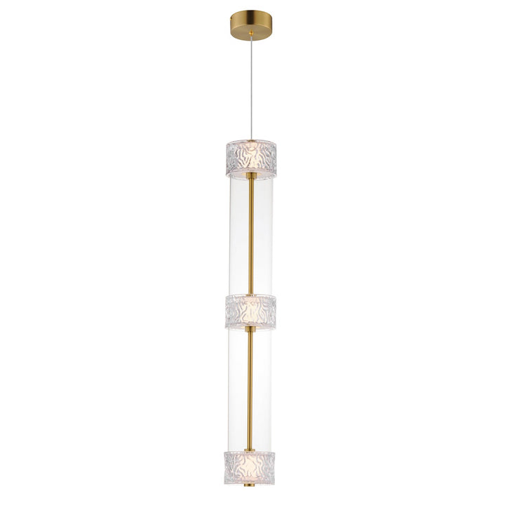3-Light Led Linear Pendant by ET2
