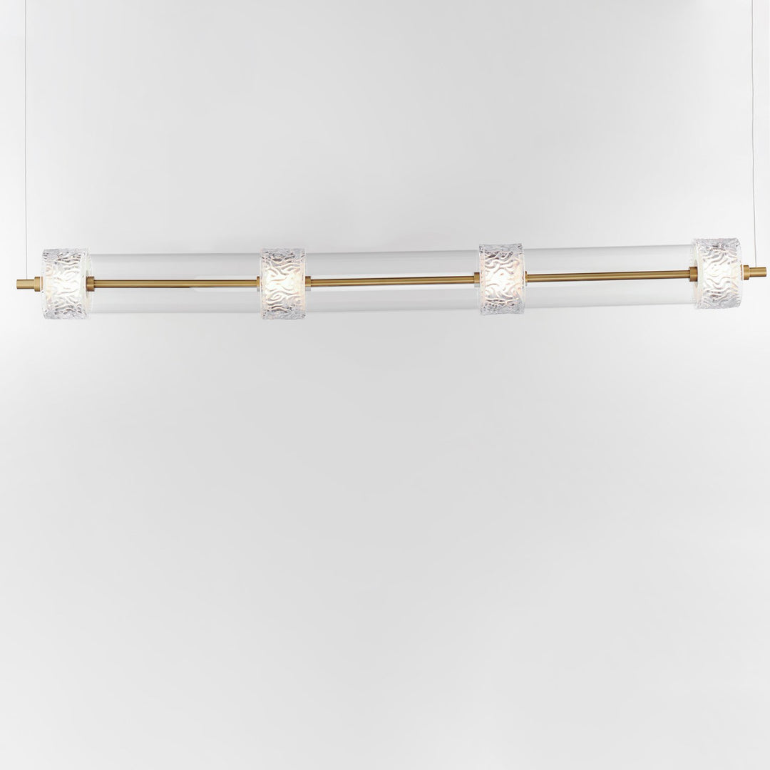 4-Light Led Linear Pendant