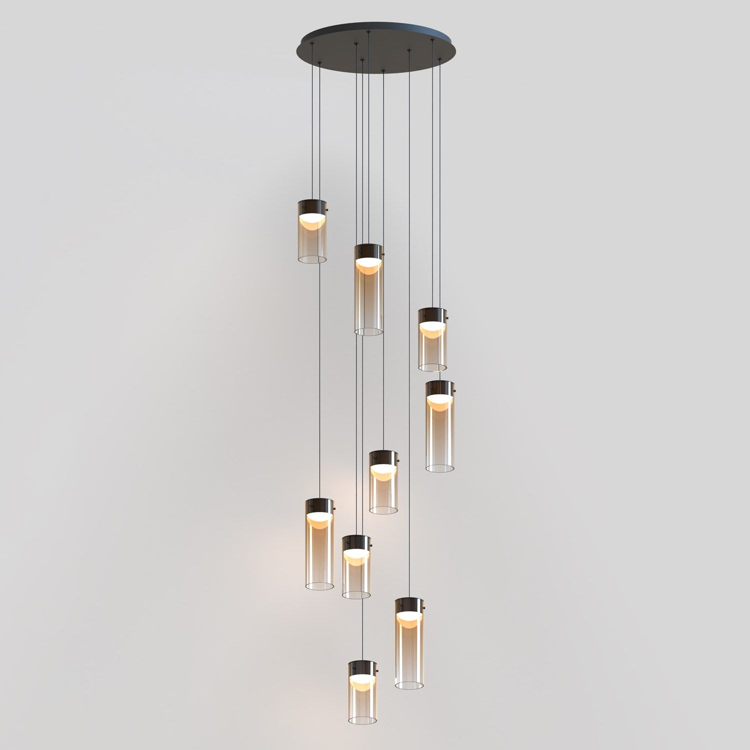Amber 9-Light Led Pendant by ET2