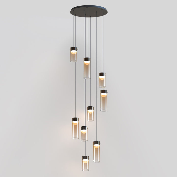 Amber 9-Light Led Pendant by ET2