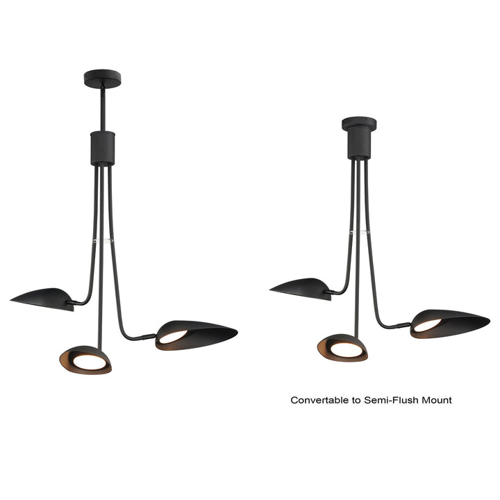 3-Light Led Pendant by ET2