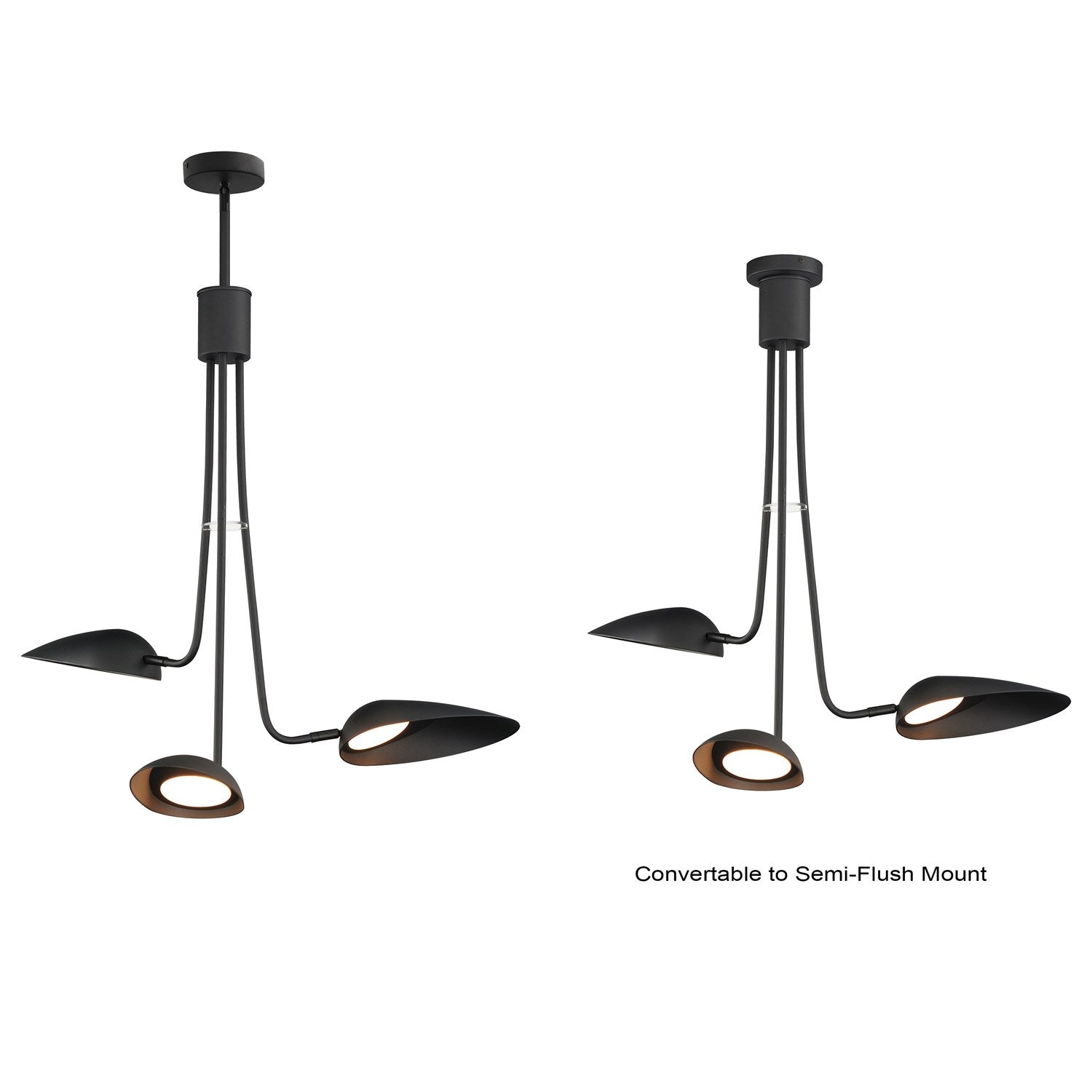 3-Light Led Pendant