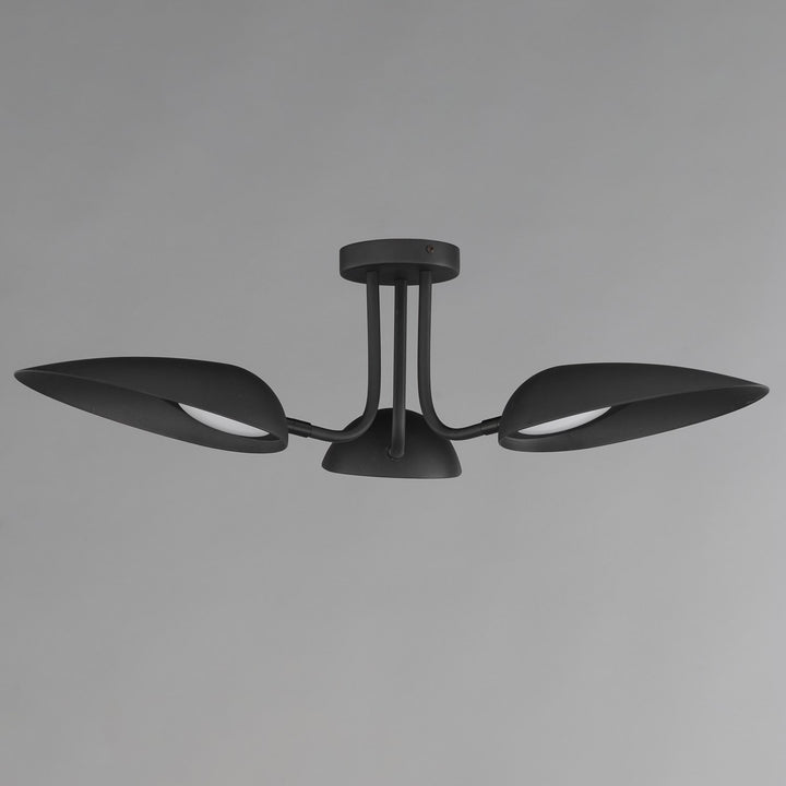 3-Light Led Semi-Flush Mount by ET2