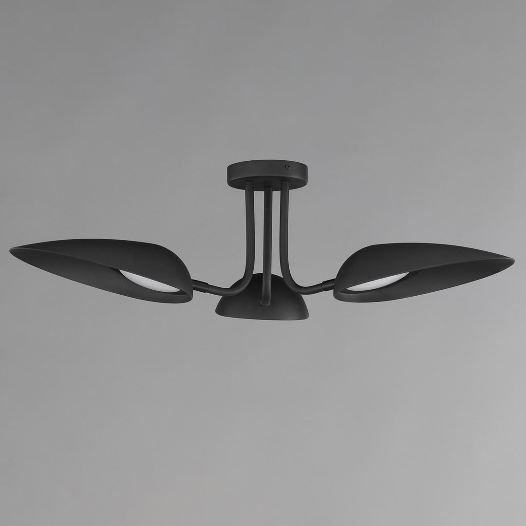 3-Light Led Semi-Flush Mount