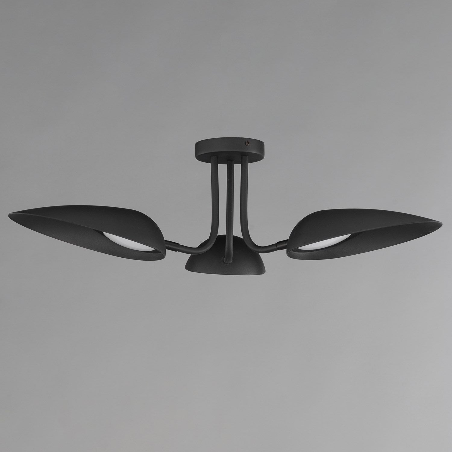 3-Light Led Semi-Flush Mount