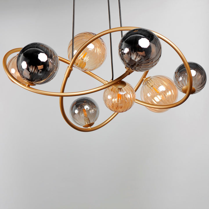 8-Light Led Chandelier