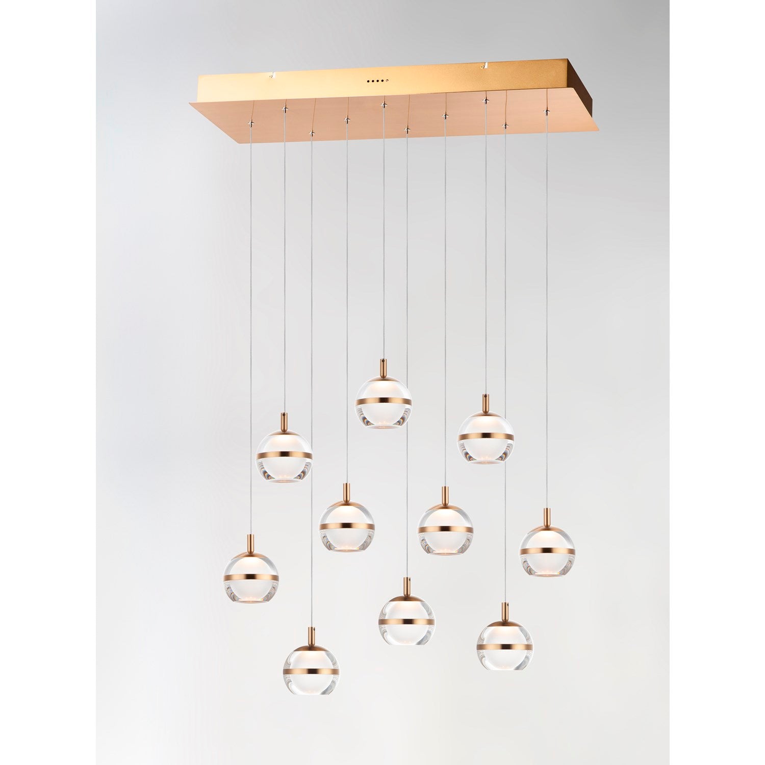 Led 10-Light Linear Pendant by ET2