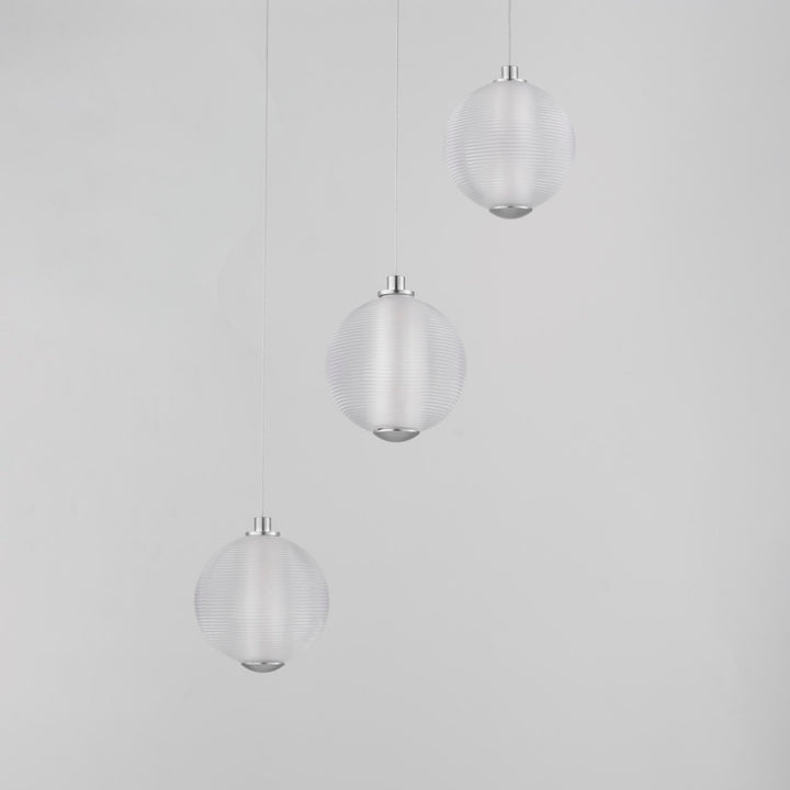 3-Light Led Pendant