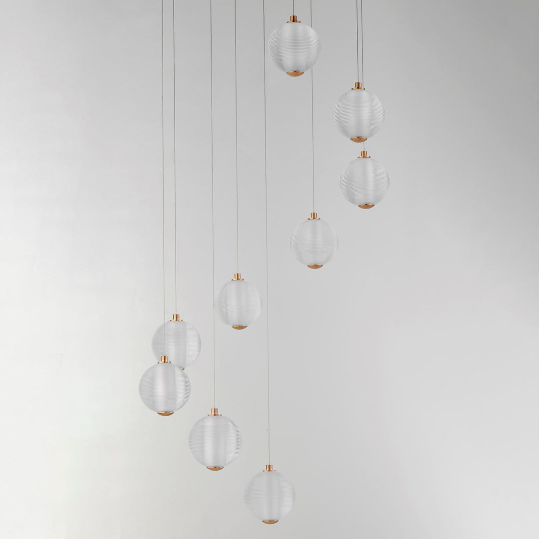 9-Light Led Pendant