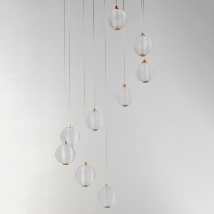9-Light Led Pendant