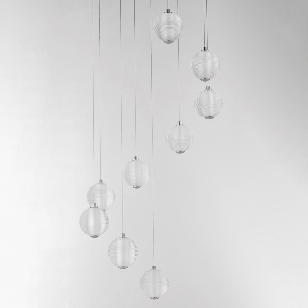 9-Light Led Pendant