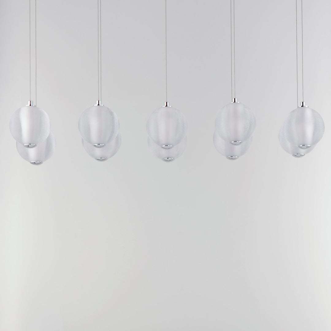 10-Light Led Pendant