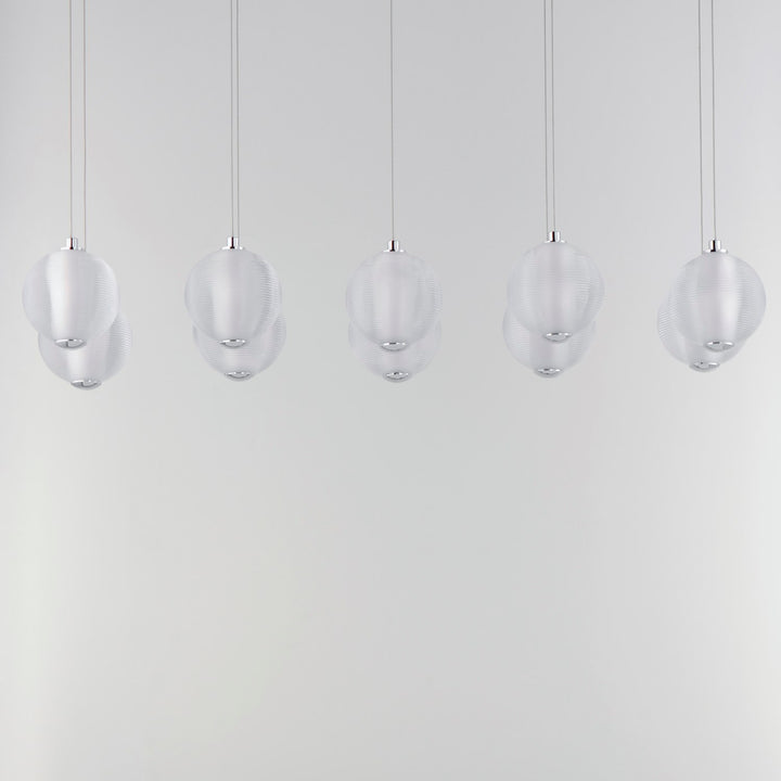 10-Light Led Pendant