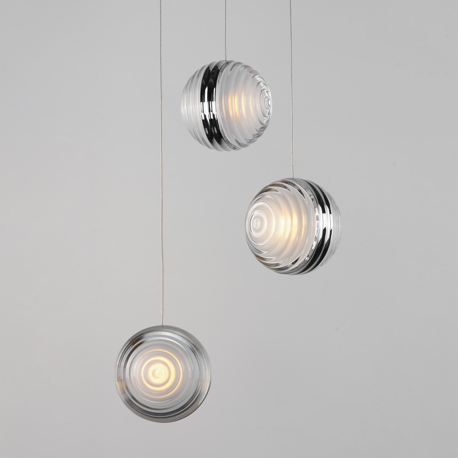 3-Light Led Pendant