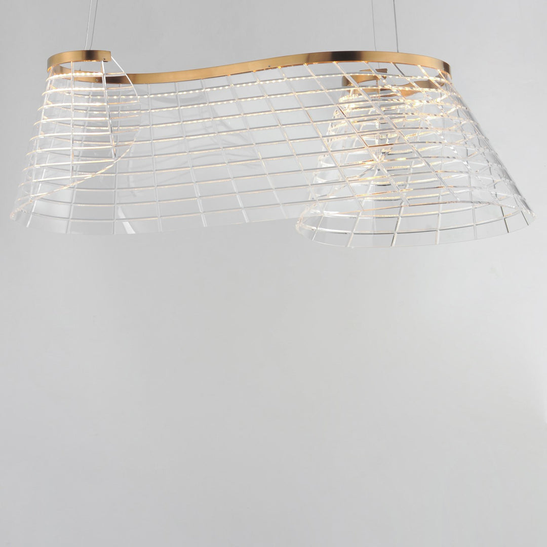 1-Light Linear Led Pendant