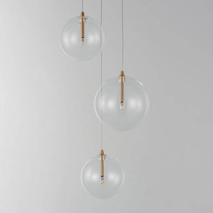 3-Light Led Pendant