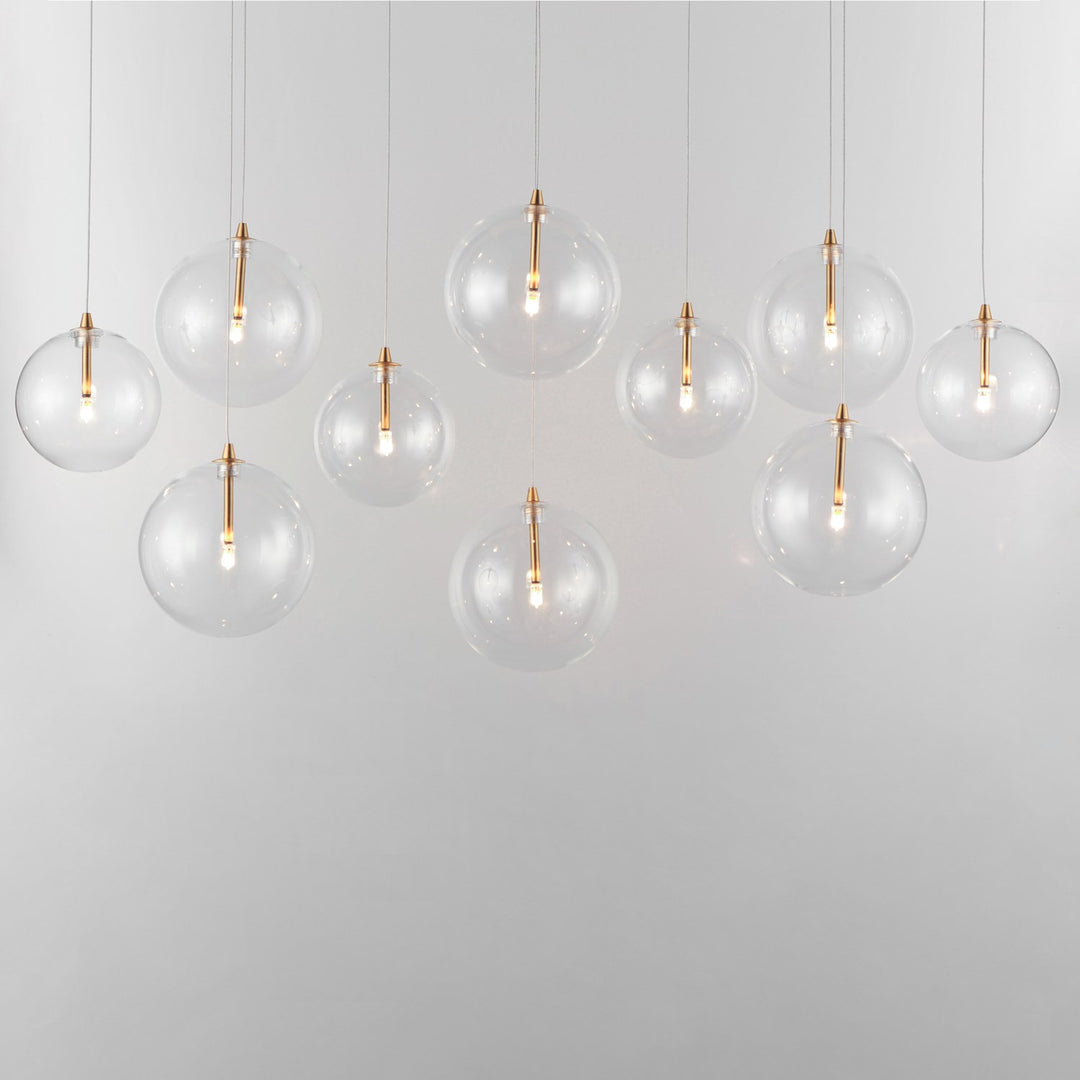 10-Light Led Pendant