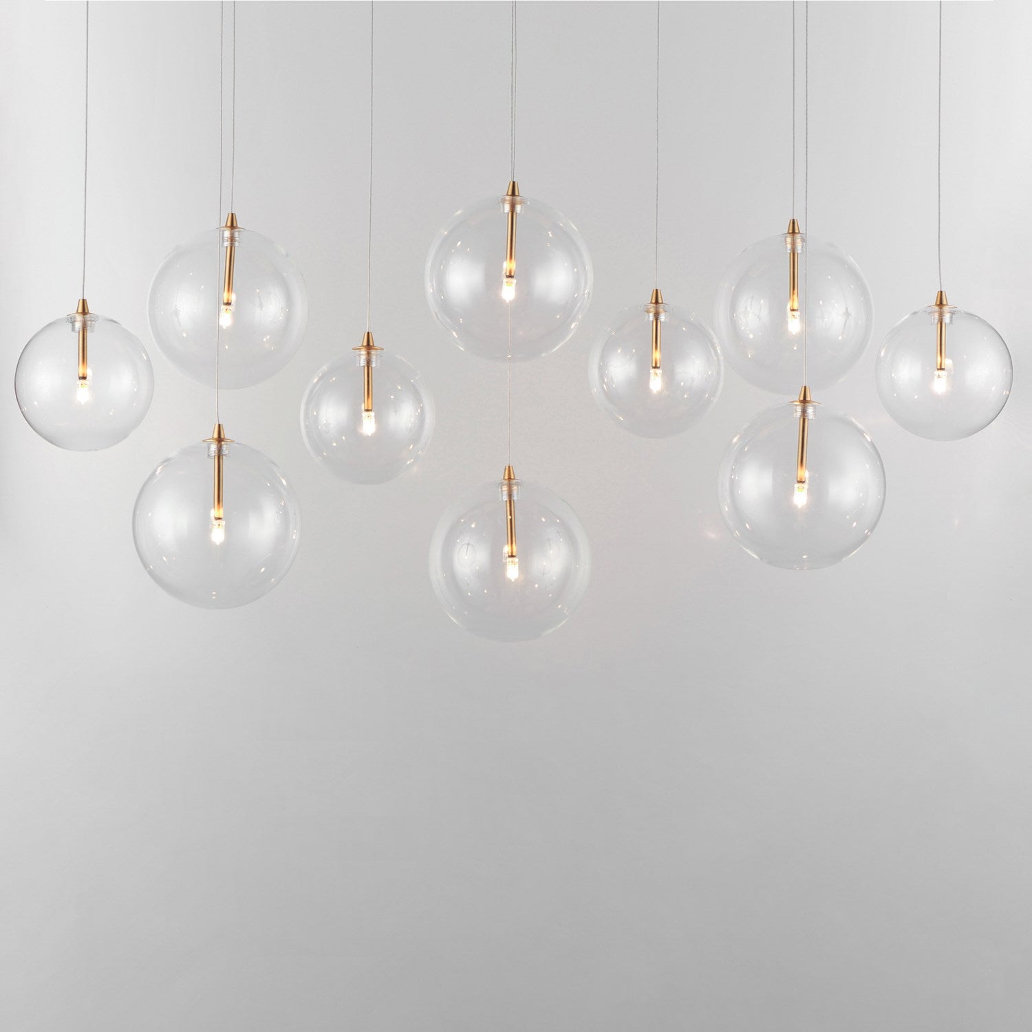 10-Light Led Pendant
