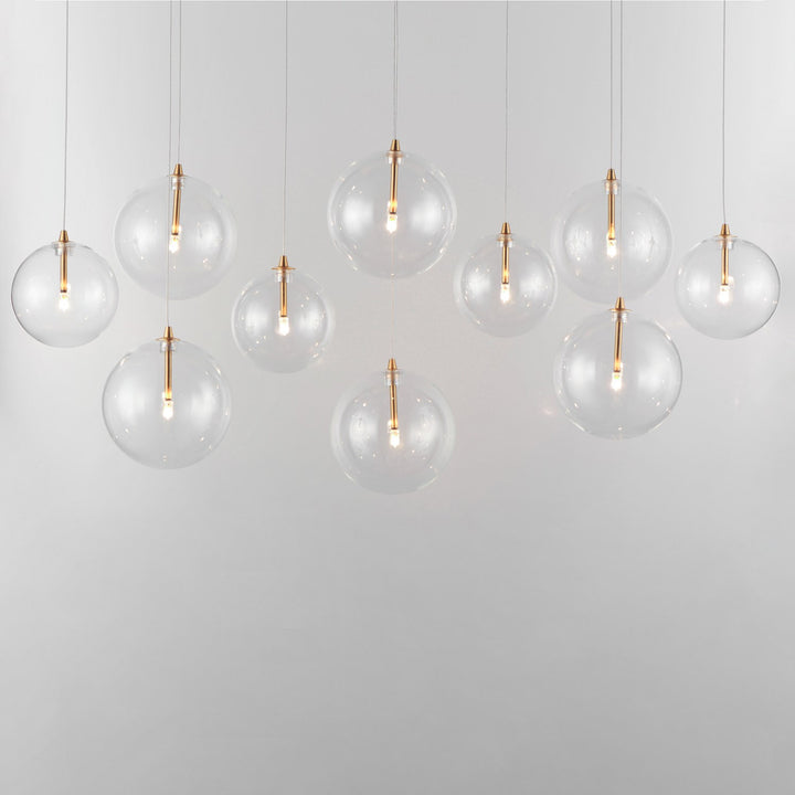10-Light Led Pendant