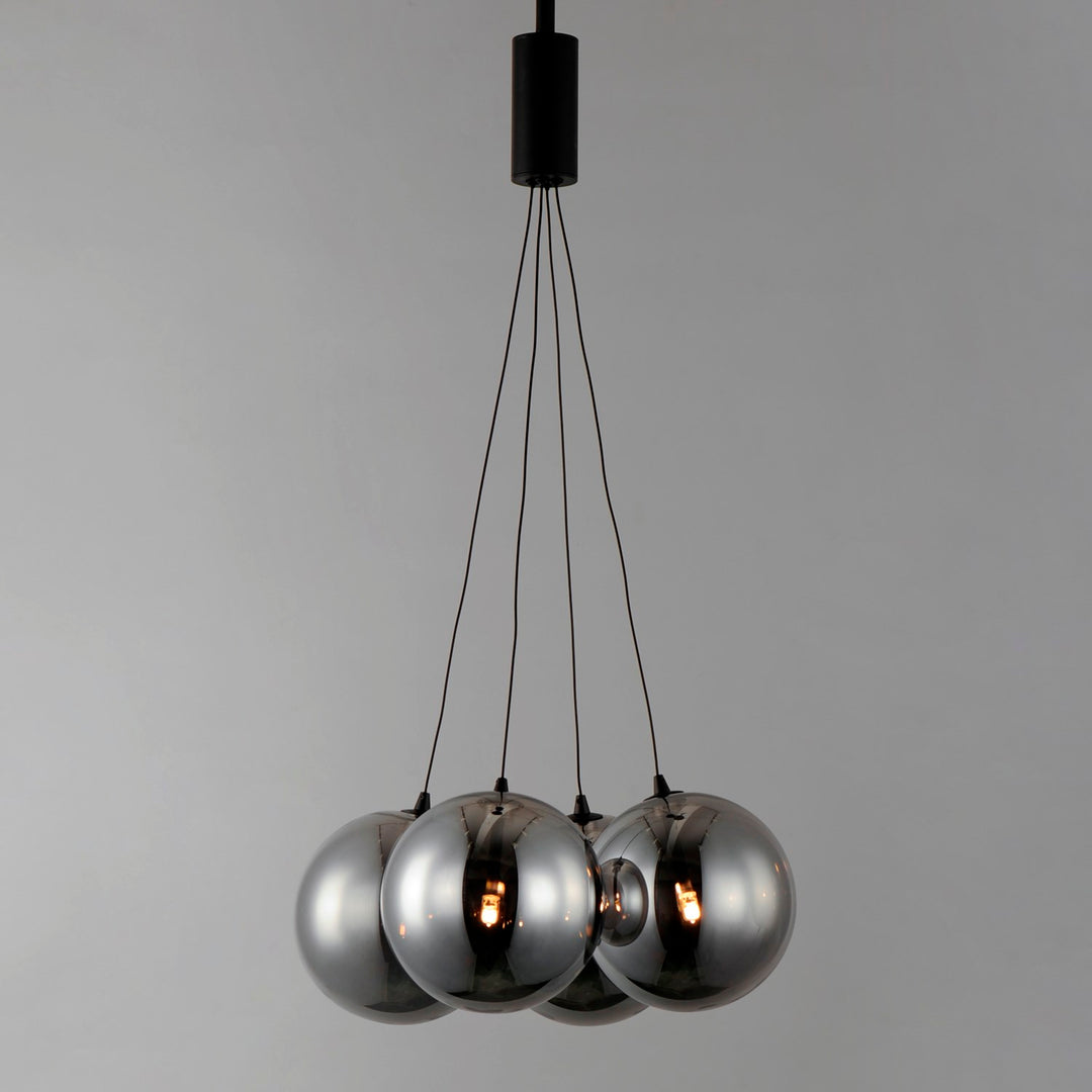 4-Light Led Pendant - Smoke by ET2