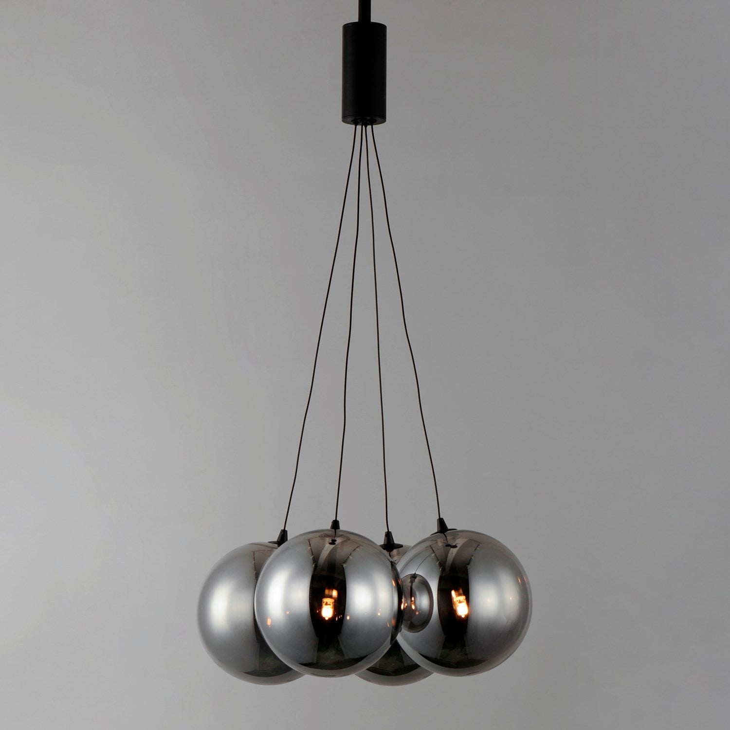 4-Light Led Pendant - Smoke by ET2