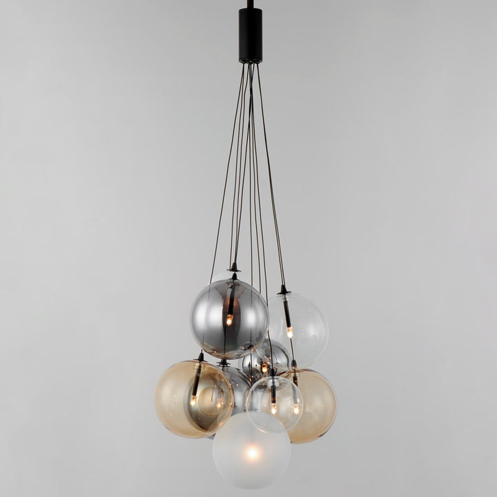 9-Light Led Pendant - Mixed